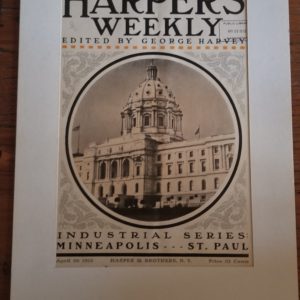 Framed Harper's Weekly Cover Print