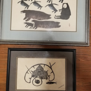 Two Native Alaskan Prints